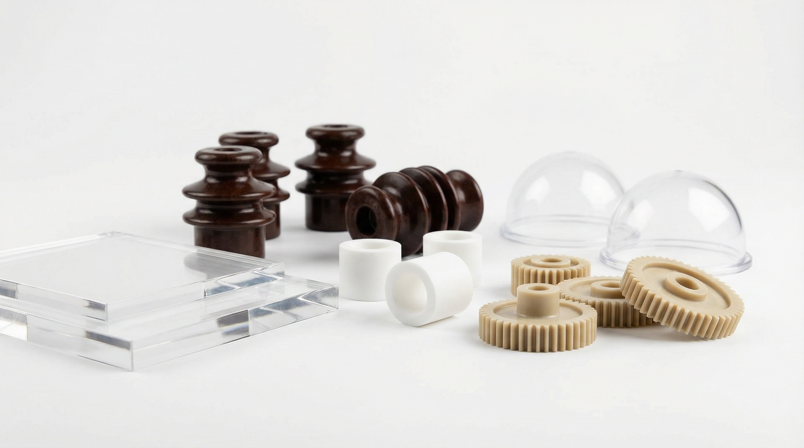 완성된 플라스틱 부품