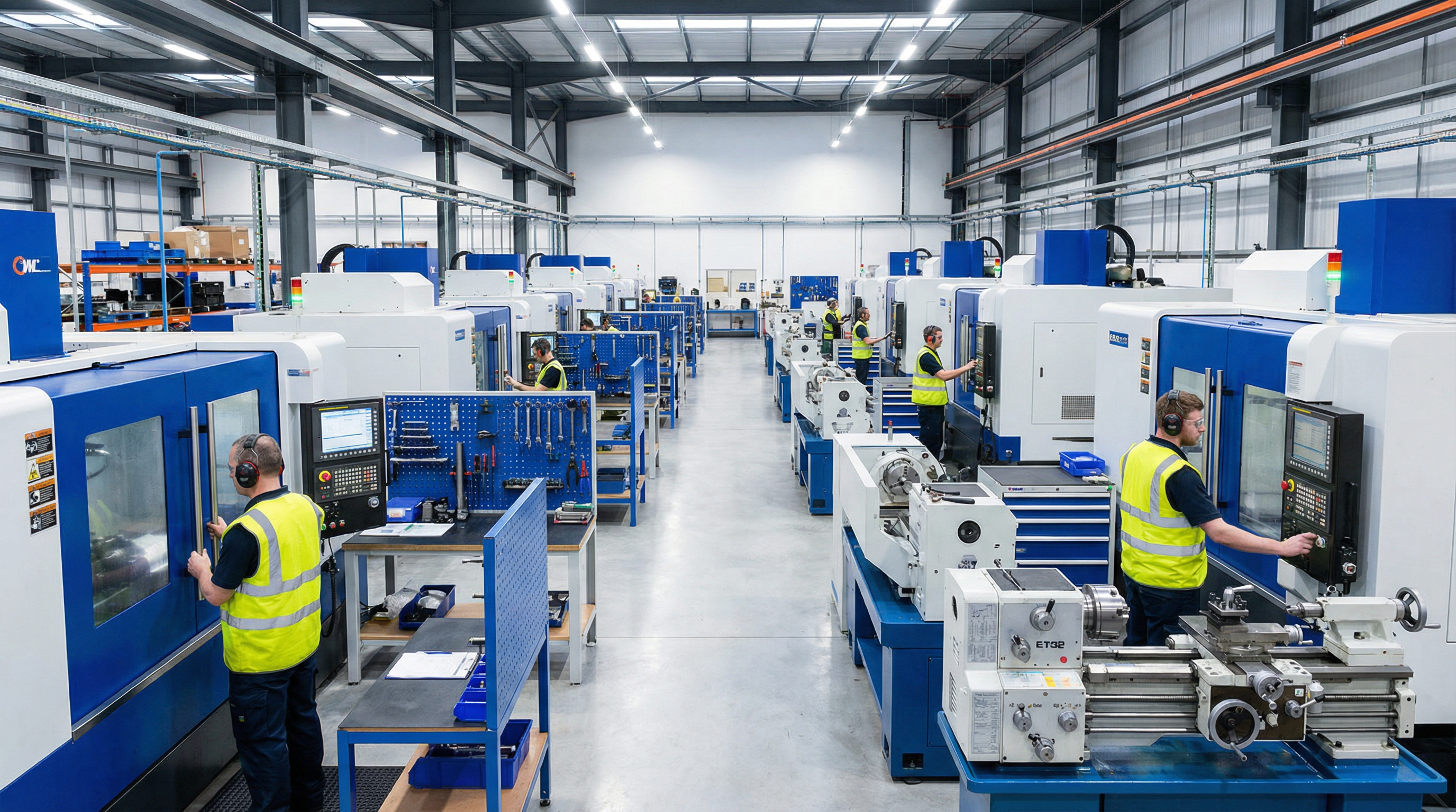 제조 공장 전경